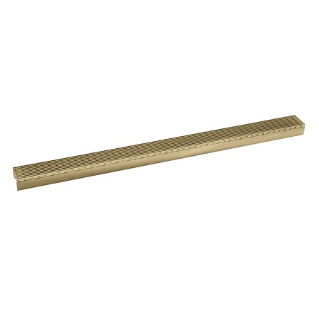 Infinity Drain 60" Wedge Wire Grate for S-AG 65 in Satin Bronze A_6560_SB